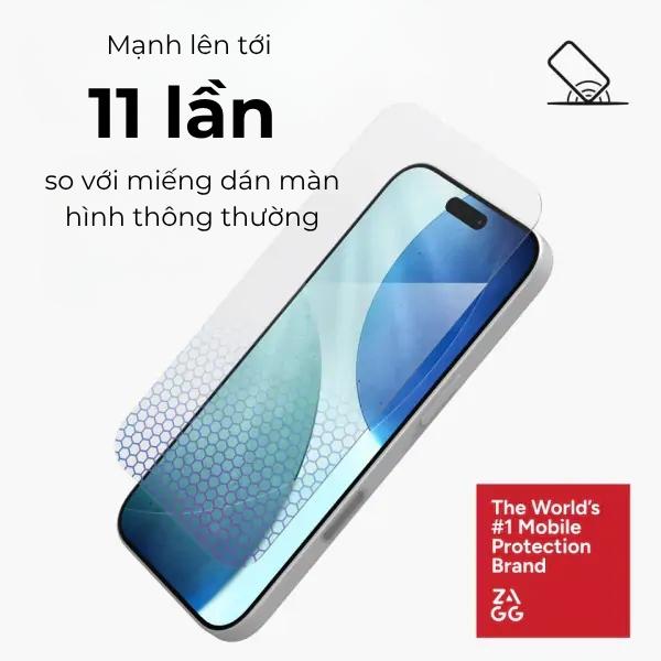 Cường Lực ZAGG InvisibleShield XTR5 Cho iPhone 17 Series