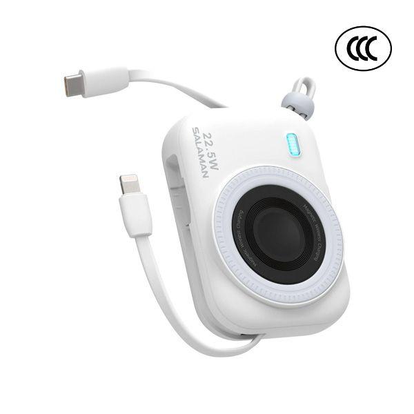 Pin Sạc Dự Phòng Salaman Lensmate 10000mAh 22.5W Chính Hãng