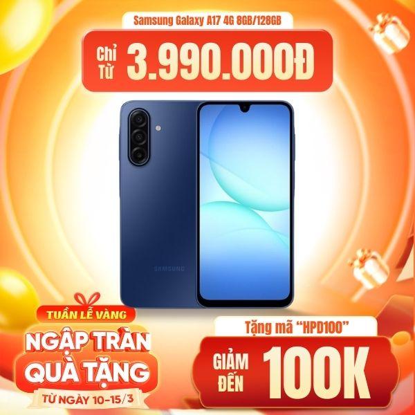 Samsung Galaxy A17 4G 8GB/128GB Chính Hãng BHĐT